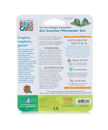 Kids Preferred Very Hungry Caterpillar Gel Soother 96420 by Eric Carle - Buy Online on GoSupps.com