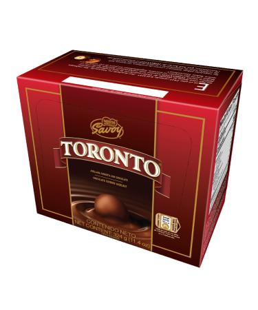 Nestle Savoy Toronto Chocolate Covered Hazelnut Savoy 36 Unit NET Wt 324g