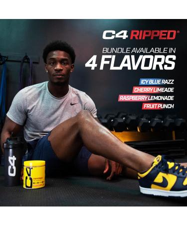 C4 Ripped & SuperHD The Thermogenic Bundle C4 Ripped Pre Workout Powder Cherry Limeade 30 Servings + SuperHD with Capsimax and Green Tea Extract 60 Servings Cherry Limeade + SuperHD Bundle Thermogenic Bundle - Buy Online on GoSupps.com