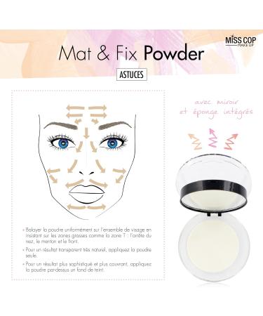 MISS COP Matt & Fix Mattifying Powder - Buy Online on GoSupps.com