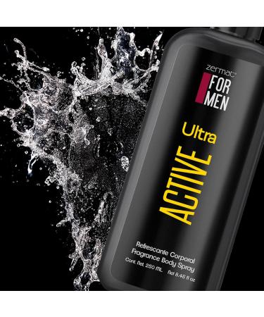Zermat Ultra Active Body Mist for Men- Mens body Spry Elevate Your Personal Care Routine - Buy Online on GoSupps.com