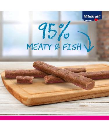 Vita Power Cat Stick Classic - Fleshy Cod & Pollock Cat Treats Sugar-Free Storage Size (10x6 pcs 36g) - Buy Now! - Buy Online on GoSupps.com