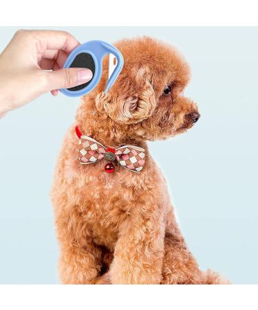 Dog Comb | Pet Mat Splitter Pet Hair Clippers Comb Dematting Hair Removal Professional Grooming Tool for Dogs Blue - Buy Online on GoSupps.com