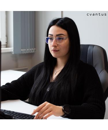 Buy Cantus Blue Light Glasses for Men & Women | Square Design Glare-Free Computer Glasses - SOEC 100 C3 - Buy Online on GoSupps.com