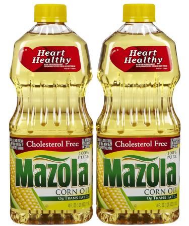 Mazola Corn Oil - 40 oz - 2 pk 40 Fl Oz (Pack of 2)