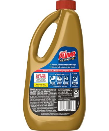 Liquid-Plumr Pro-Strength Clog Remover Full Clog Destroyer 32 Fluid Ounces 1 - Buy Online on GoSupps.com
