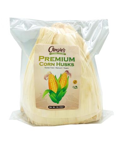 Angie's Gourmet Kitchen Premium Corn Husks 1lb (16oz)