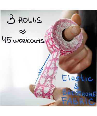 Barbell UP Professional Thumb Tape - Finger Protection for Weightlifting, Powerlifting, Crossfit, Yoga - Hand Grip Support for Deadlift, Barbell Hook Grip - SKULL - Buy Online on GoSupps.com