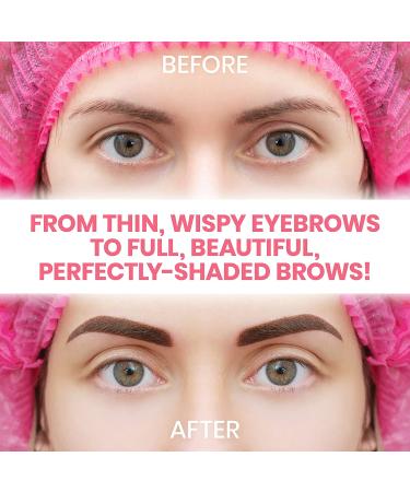 Stylia 20 Piece PMU Cartridges for Microshading Eyeliner & Eyebrows - Clear Disposable & Easy to Install - 1RL For Lining & Shading - Buy Online on GoSupps.com