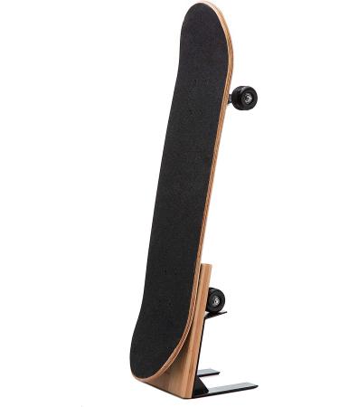 JACKCUBE DESIGN Skateboard Storage Holder - Display & Parking Stand for Skateboards | Portable & Stylish Wood Design - Buy Online on GoSupps.com