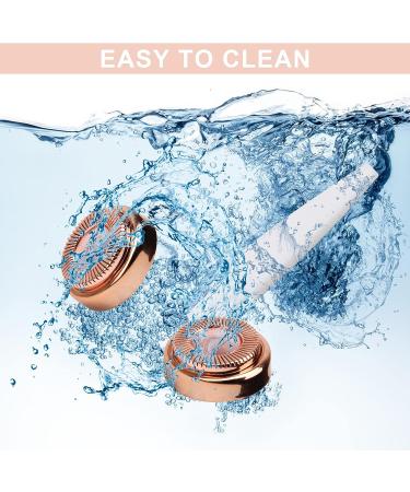 2Pcs Facial Hair Remover Replacement Heads | Generation 1 Single Halo Hair Removal Tools for Women | 18K Gold-Plated Rose Gold Epilators - Buy Online on GoSupps.com