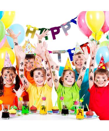 60PC Superhero Temporary Tattoos for Kids - Party Favors, Fake Stickers, Birthday Supplies - Buy Online on GoSupps.com