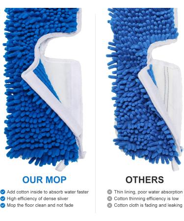 2 Pack Thicken Mop Refills for O-Cedar Dual-Action Microfiber Flip Mop - Machine Washable Replacement Heads for All Surface Cleaning - Buy Online on GoSupps.com