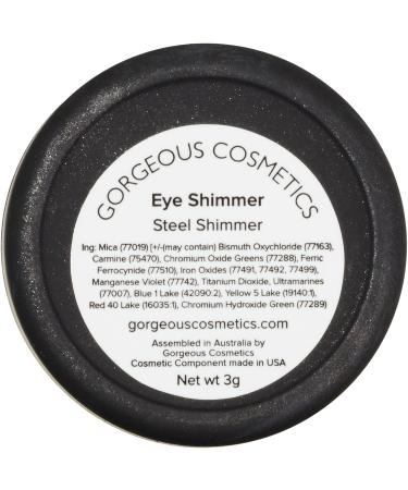 Gorgeous Cosmetics Shimmer Dust Steel Shimmer 1 lb - Buy Online on GoSupps.com