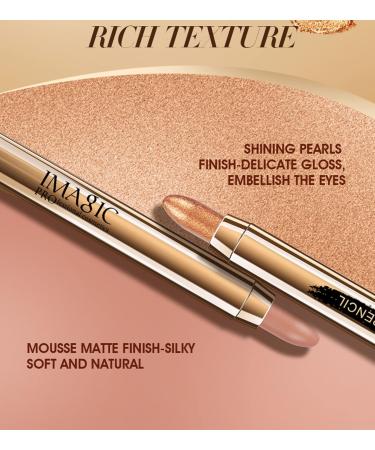  G n rique Phantom Highlight Matte Delicate Pearlescent Shiny Shiny Double Head Eyeshadow Pen (Copper) - Buy Online on GoSupps.com