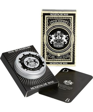 Dear Barber Moustache Wax 25ml - Strong Hold, Flexible Styling, Skin Protectant - Buy Online on GoSupps.com