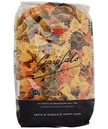 Garofalo Farfalle Tricolore Pasta 500 g - Buy Online on GoSupps.com