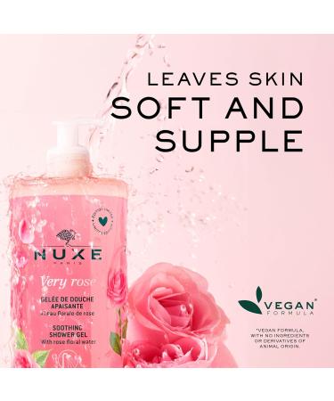Nuxe Very rose Soothing Shower Gel 750 ml - Buy Online on GoSupps.com