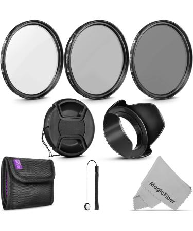 52MM Altura Photo Professional UV CPL ND4 Lens Filter Kit and Accessory Set for Nikon D3300 D3200 D3100 D3000 D5300 D5200 D5100 D5000 D7000 D7100 DSLR Cameras