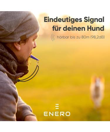 Enero Dog Whistle - High-Frequency Dog Training Tool for Effective Upbringing | Reliable & Far-Reaching Volume - Buy Online on GoSupps.com