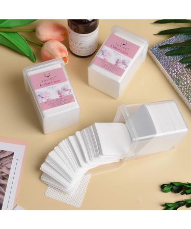 Ebanku Cosmetic Cleaning Vlies Towels - 600PCs for Eyelash Extensions Nail Care & Glue Removal - Buy Online on GoSupps.com
