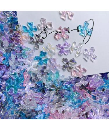 FEIlei 3D Decor Nail Jewelry Elegant Resin Flower Design DIY Bows Wedding Nail Charms - Buy Online on GoSupps.com