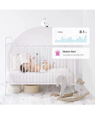 iBaby i6 2K Smart Wi-Fi Baby Monitor | Contact-Free Breathing Monitor with Camera and Audio | Track Baby's Breathing, Sleep, and Movement | Pan-Tilt-Zoom, 2.4GHz & 5GHz, No Monthly Fee - Buy Online on GoSupps.com