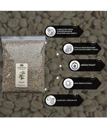 Unleashed Coffee 2LB Peaberry - Specialty Grade Green Arabica Beans - 2 Pound Mini Me Pack - Buy Online on GoSupps.com