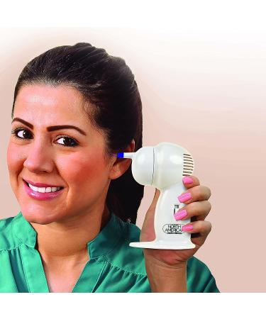 North American Health + Wellness Cordless Earwax Cleaner Remover Tool - White - Buy Online on GoSupps.com