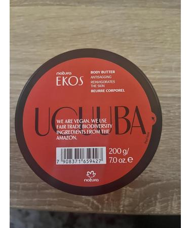 NATURA - Ekos Ucuuba Restorative Body Butter - Intense Repair and Hydration for up to 48 Hours - For Dry Dehydrated Skin - Quickly Absorbed - 100% Vegan - Cruelty Free - 200g - Buy Online on GoSupps.com