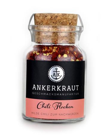 Chili syrup anchor with hearts