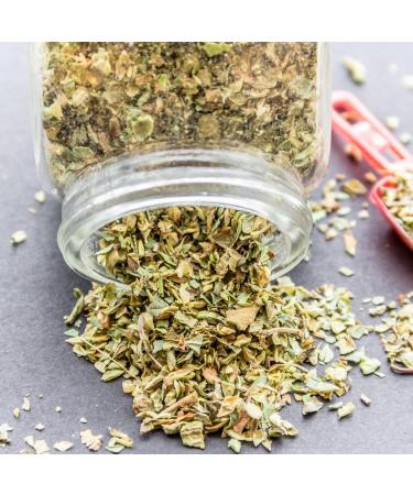 Rubbed Oregano 150g Natural Herb Premium Quality Non-GMO Gluten-Free Aromatic Herb for Italian and Mediterranean Cooking Seasoning and Sauces Fresh and Flavorful No Additives - Buy Online on GoSupps.com