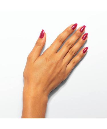 Morgan Taylor High Voltage Metallic Pink Nail Lacquer .5 oz - Long Lasting Sparkle Polish - Buy Online on GoSupps.com