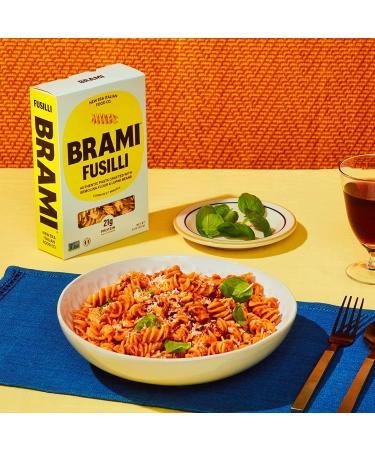 Brami Superfood Pasta: Authentic Italian Taste, High Protein & Fiber Lupini Bean Noodles - 8 oz (Pack of 6) - Buy Online on GoSupps.com