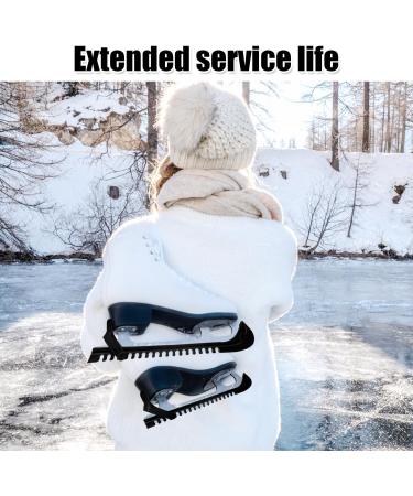 Buy NQUEPN Adjustable Non-Slip Ice Skating Protection | Cutting Buckle Hockey & Figure Skating Accessories for Men - Black - Buy Online on GoSupps.com