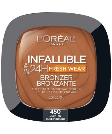 L'Oreal Paris Infallible Up to 24H Fresh Wear - Deep Tan - 0.31 Oz.
