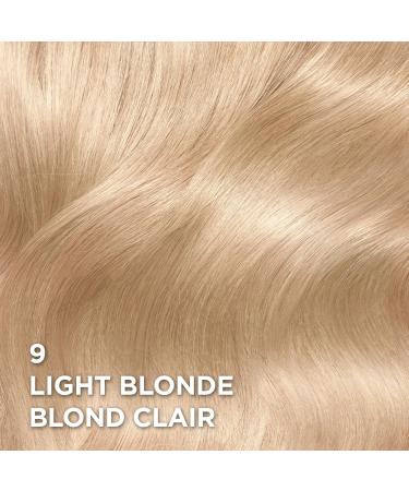 L Or al Paris Superior Preference 9 weeks of Luminous Fade-Defying Permanent Hair Dye 9 Light Blonde 100% Grey Coverage 1 Hair Dye Kit (Packaging May Vary) Light Blonde 1 Count ( Pack Of 1 ) - Buy Online on GoSupps.com