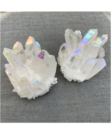 Necklaces Natural Crystal Rough 1pc Natural Clear Quartz Electroplating Angel Aura Crystal Cluster Aquarium Decoration Home Ornaments - Buy Online on GoSupps.com