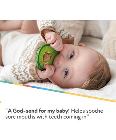 Nuby Avocado Teether | Easy Grip | BPA-Free | For 3+ Months - Buy Online on GoSupps.com
