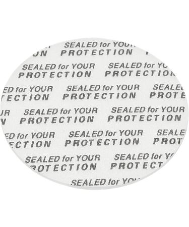 PATIKIL 43mm/1.69" Foam Lid Liner 100 Pack PS Foam Resistant Tamper Pressure Sensitive Seal for Bottle Cap Liners Seals - Buy Online on GoSupps.com
