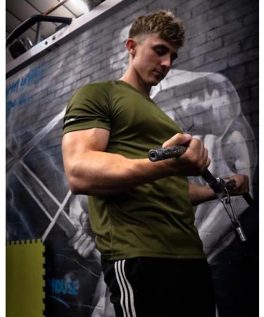 Gaiatiger 3 Pack Men s Sport T-Shirts - Breathable Rapid Drying Fitness & Running Shirts in Black Gray Green - Perfect for Training & Sports - Buy Online on GoSupps.com