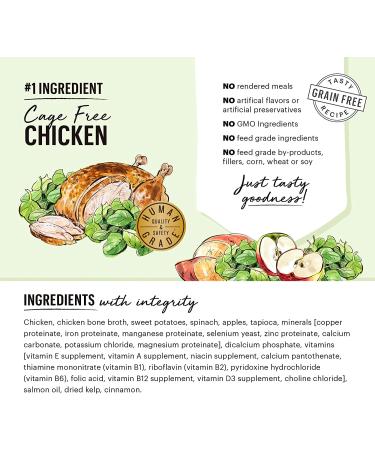 The Honest Kitchen Chicken Spinach & Apples Wet Dog Food - Human Grade One Pot Stews - Buy Online on GoSupps.com