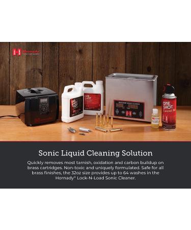 Hornady Lock-N-Load Sonic Gun Cleaner Solution - Quart - Buy Online on GoSupps.com