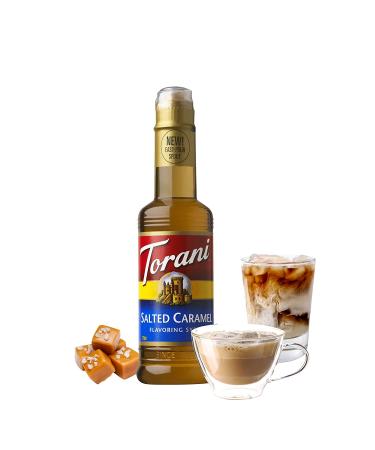 Torani Salted Caramel Syrup 12.7 Oz - Pack of 4 | Flavor Your Drinks! - Buy Online on GoSupps.com