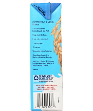 Dream Blends Vanilla Rice Drink â€“ Enriched, 32 oz | Dairy-Free & Delicious - Buy Online on GoSupps.com