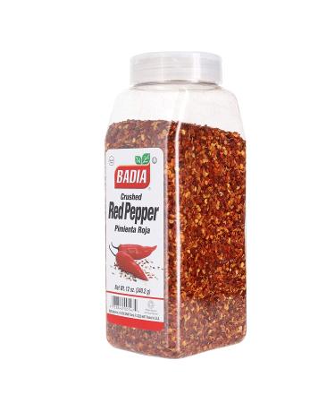 Badia Chili Powder, Smoked Paprika, and Red Crushed Pepper Bundle (Set of 3) | 16oz Chili Powder, 16oz Smoked Paprika, 12oz Crushed Red Pepper | Premium Penguin Recipe Card - Buy Online on GoSupps.com
