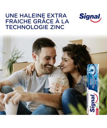 Signal Extra Freshness Toothpaste Intense 75ml - Buy Online on GoSupps.com