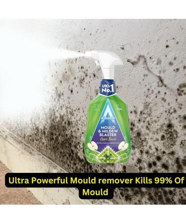Dehumidifier For Home and Mould Remover Set - Bundle Includes Dehumidifier Damp Absorber Astonish Mould and Mildew Remover Spray Scrubbing Brush Pair of Gloves - Buy Online on GoSupps.com