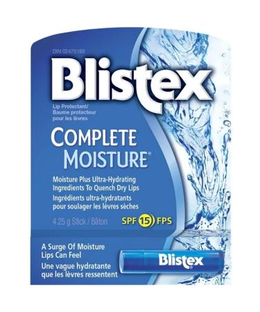 Blistex Complete Moisture Lip Protectant 0.15 oz (Pack of 6)