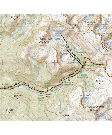 Rocky Mountain National Park 2018 Topographic Hiking Map by Outdoor Trail Maps LLC - Buy Online on GoSupps.com